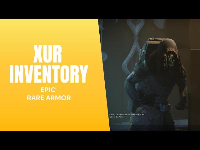 Destiny 2:Xur Rare Armor and epic Phoenix Protocol For SALE #destiny2 #gaming