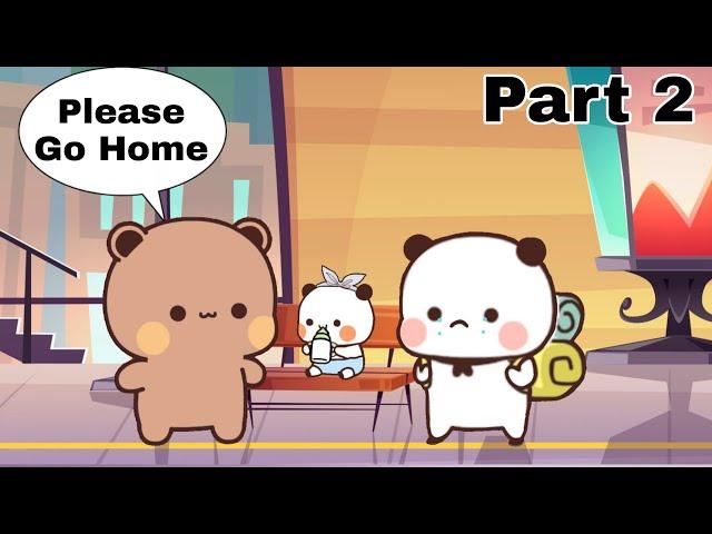 Bubu Dudu Cat Fight  | Part 2 | Peach Goma | Panda Bear | Heart Touching Story