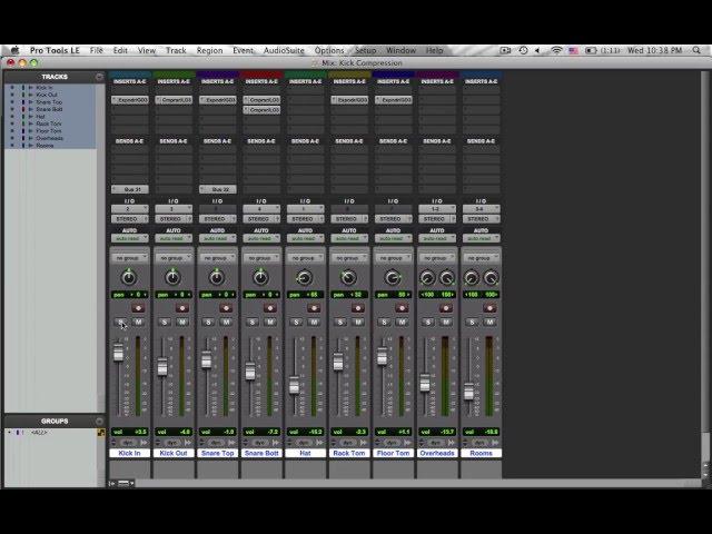 Mixing Drums - Processing Kick Drum (1 of 2)