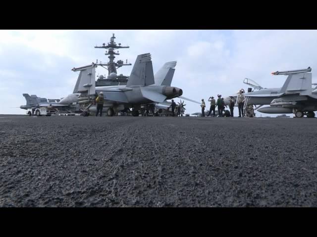 USS Carl Vinson Flight Operations