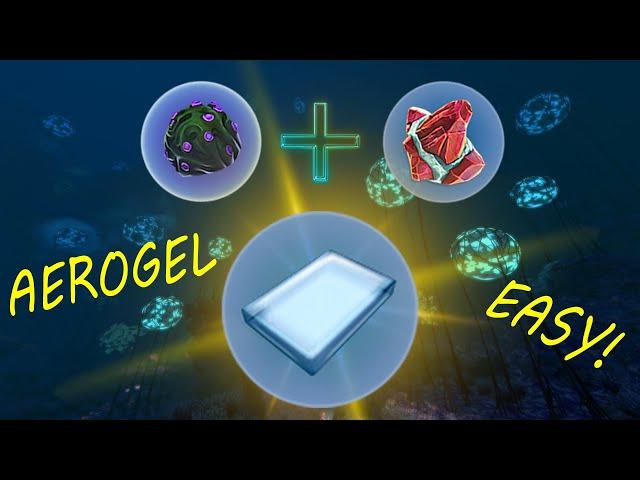 SIMPLE WAY TO GET AEROGEL! ⎸Subnautica Tutorial 3