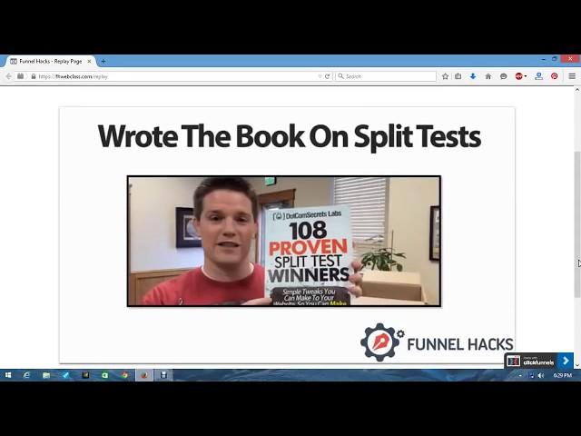 Funnel Hacks Free Webinar Training Clickfunnels | By  Russell Brunson