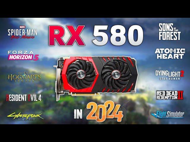 RX 580 in 2024 | 37 Games Tested | Ryzne 5 3500X