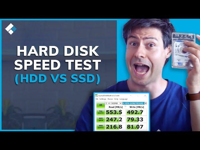 SSD vs HDD Speed Test [Perform Hard Disk Speed Test]