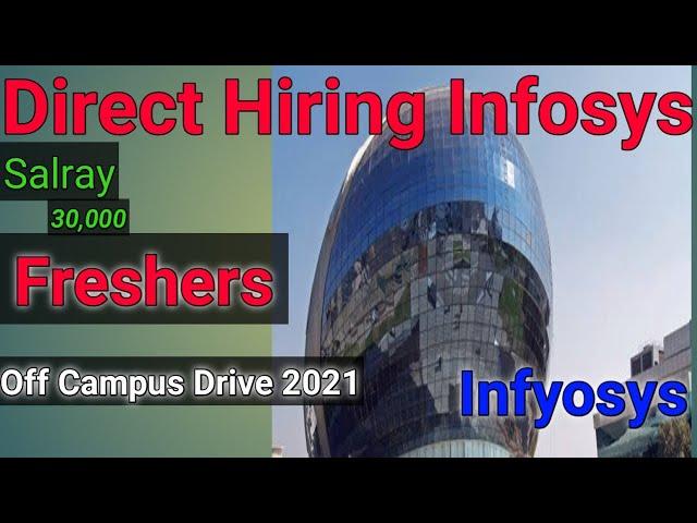 infosys recruitment 2021