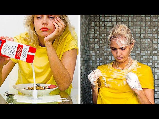 AWKWARD LIFE SITUATIONS WE CAN ALL RELATE TO || Funny Life Moments by 5-Minute Recipes!