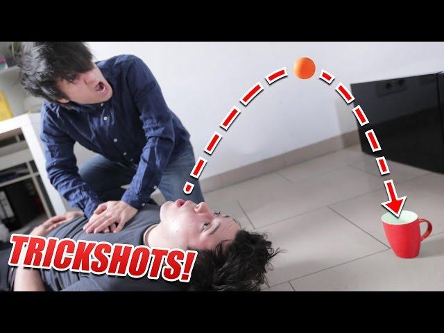 PING PONG TRICKSHOTS | Julien Bam