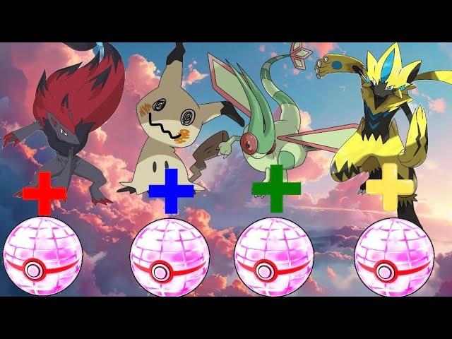 | What if Zoroak, Mimikyu, Flygon & Zeraora Had A GigantamaxForm | #pokemon #anime