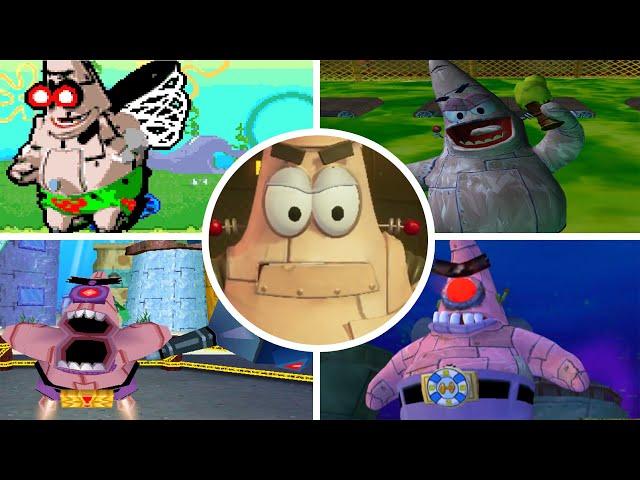 SpongeBob Games - All Robo Patrick Bosses (2003 - 2020)