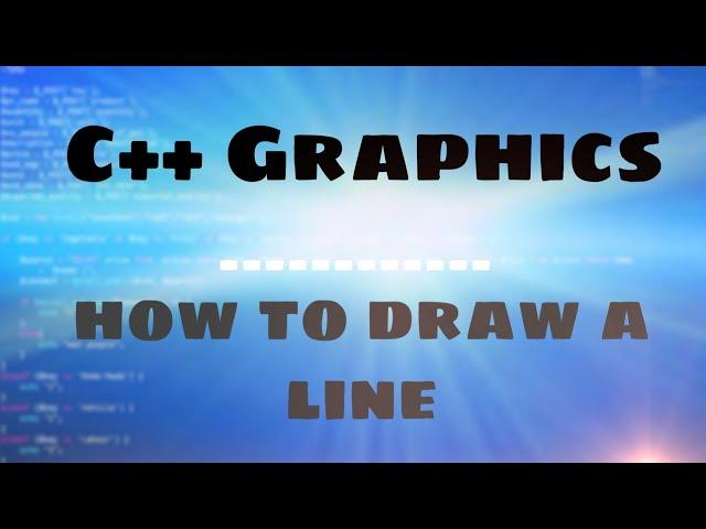 graphics program in C / C++ tutorial ||  Introduction || line function in Hindi