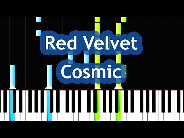 Red Velvet - Cosmic Piano Tutorial