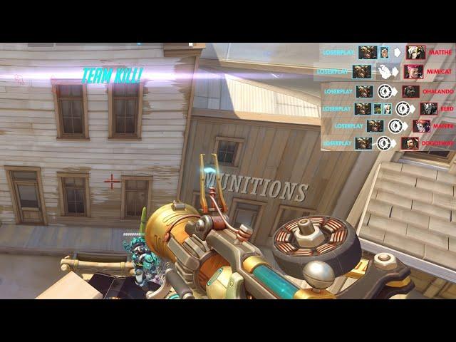 OVERWATCH TEAM KILL #Shorts