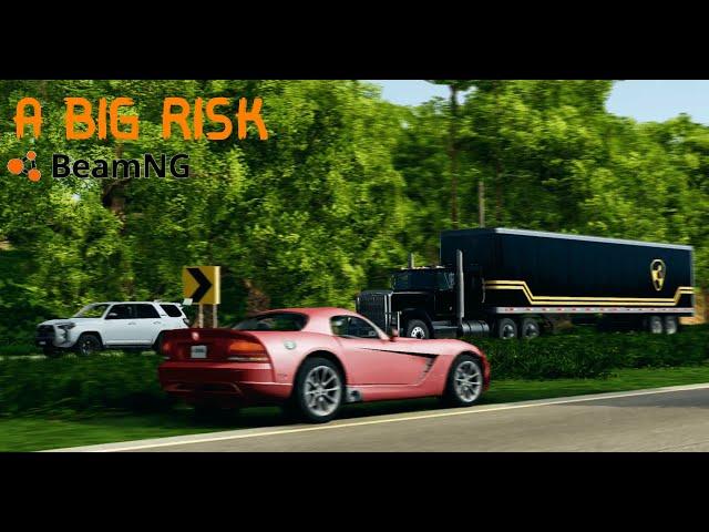 BeamNG Drive Movie: A Big Risk (+Sound Effects)