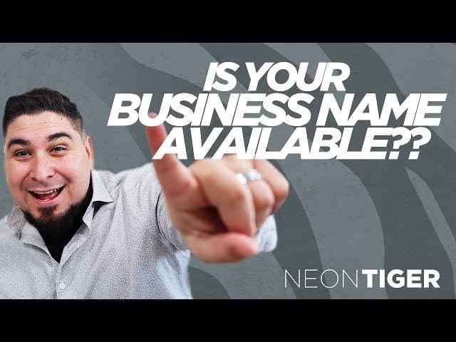 Business Name Availability | How To Choose A Business Name