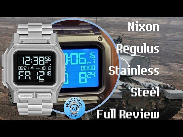 Better than a Casio G-Shock? - Nixon Regulus SS - Full Review