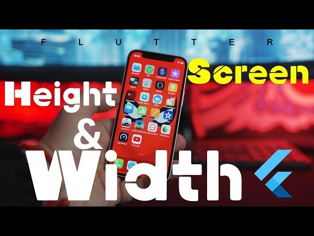 Get screen height and width in Flutter - Code Bite