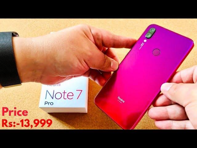 Redmi Note 7 Pro - Hands on, Price, First Look