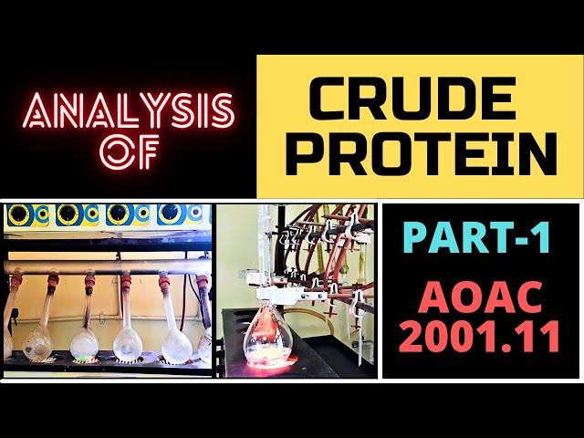 Determination of Crude Protein Content (Part-1)_A Complete Procedure (AOAC 2001.11)