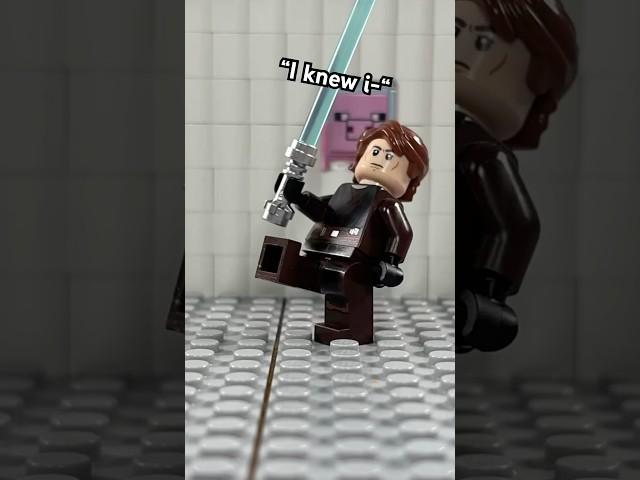 Step on a crack break a Sith Lords back! #lego #stopmotion #starwars