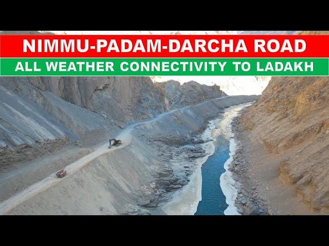 Nimmu Padam Darcha Road open for all-weather connectivity to Ladakh | Papa Construction