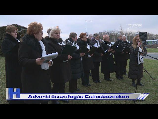 Adventi összefogás Csácsbozsokon – ZTV Híradó 2024-12-23