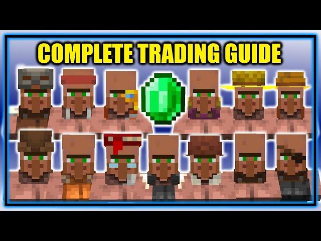 Complete Guide to Villager Trading! Best Trades! | Easy Minecraft Villager Guide