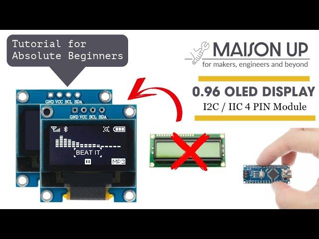 Arduino Nano OLED Display Tutorial for Beginners | 0.96 Inch, I2C White | Step-by-Step Guide