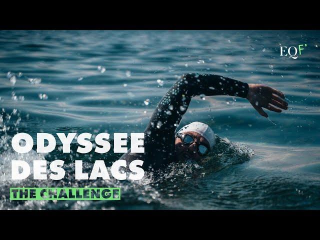 Discover the "Odyssée des Lacs"  | @NoamYaron 's swim challenge across switzerland ‍️