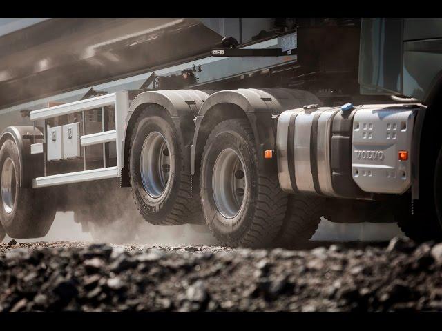 Volvo Trucks – Better grip and lower fuel consumption with Tandem Axle Lift