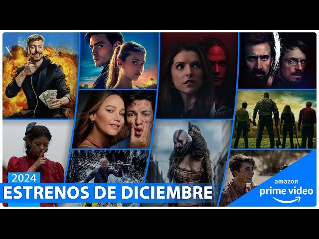 Estrenos AMAZON PRIME VIDEO DICIEMBRE 2024 | Series y Películas