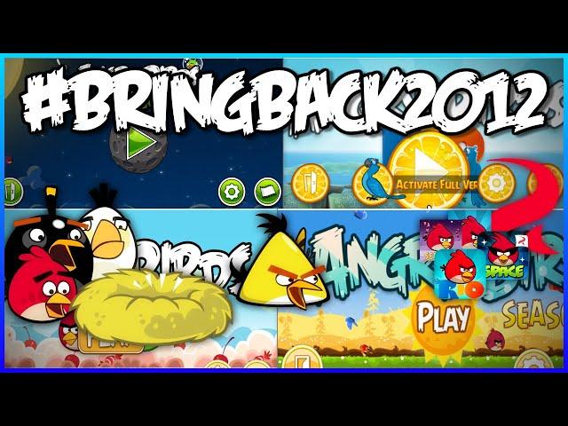 Angry Birds 2012   #BringBack2012