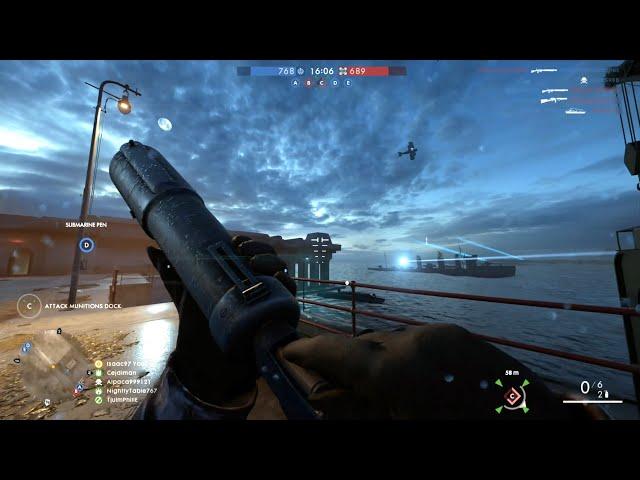 Battlefield 1: Conquest Assault gameplay (No Commentary)