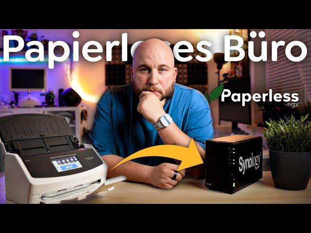 Mein Papierloses Büro! Scanner, NAS & Paperless NGX