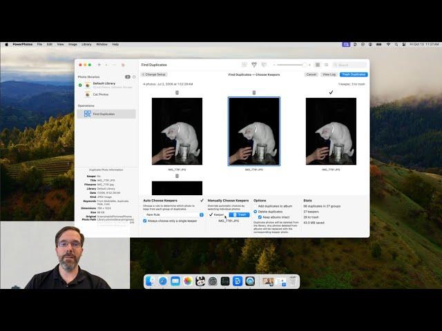 PowerPhotos: Finding and deleting duplicate photos