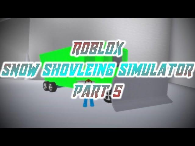 Roblox   Snow Shoveling Simulator   Winter Timelapse   Part 5