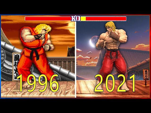 Evolution of Street Fighter Games 1987-2021