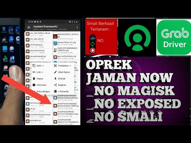 SMAL1 PATCHER M0D TANPA OPSI PENGEMBANG | FAKE GPS TANPA OPSI