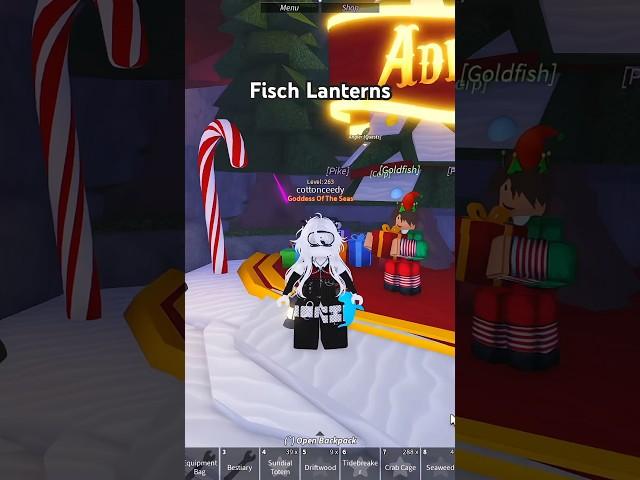 Fisch Lanterns! You can finally save all of them in your equipment bag! #fisch #roblox