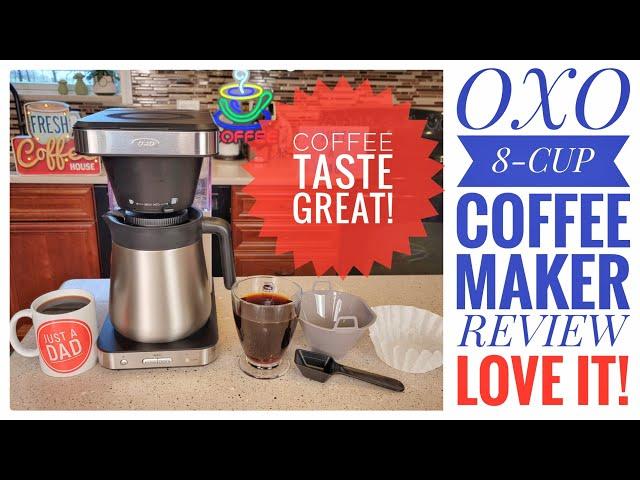 OXO Brew 8-Cup Coffee Maker & Thermal Carafe Review      Makes Great Coffee!!!!