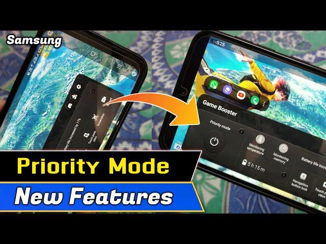 Samsung New Features Priority mode | New Hidden Features | Game Launcher Settings