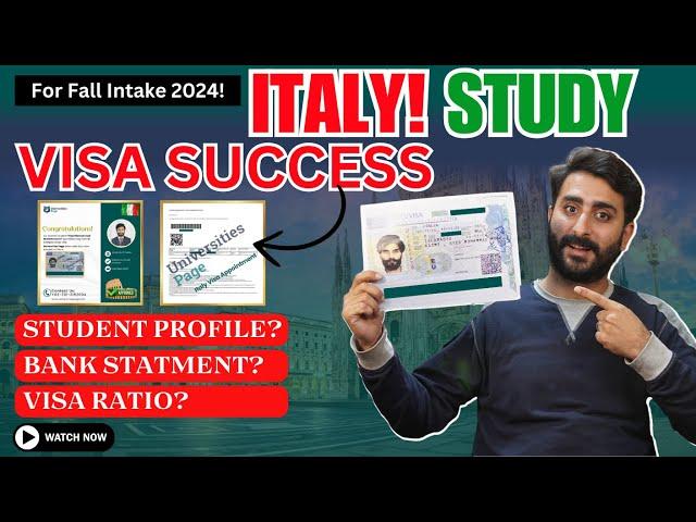 Another Italy Student Visa Approved For 2024-2025 Intake | Apply With 100% Scholarships In 2025