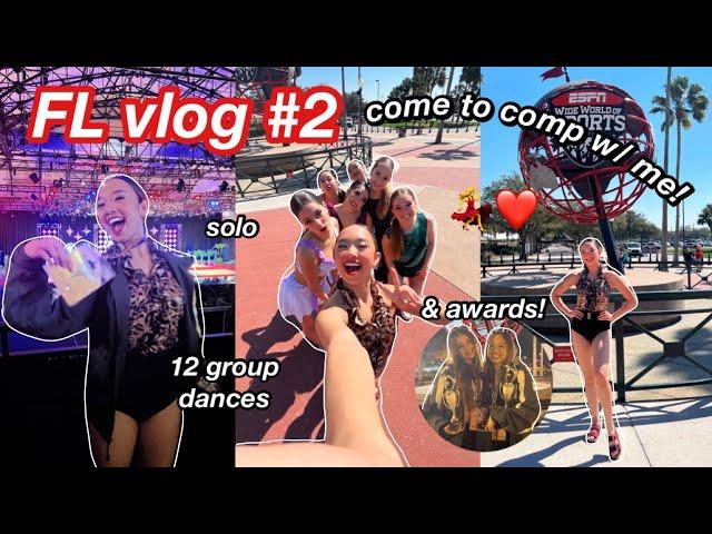 come to DANCE NATIONALS with me (comp vlog) | FL vlog #2