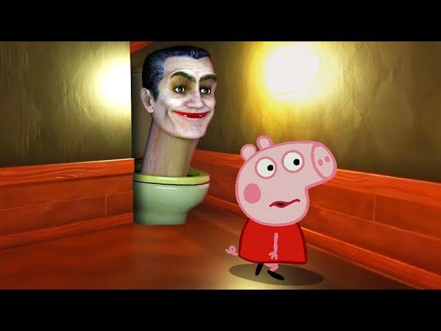 Skibidi Toilet Attack Pig - Roblox Doors Horror Story