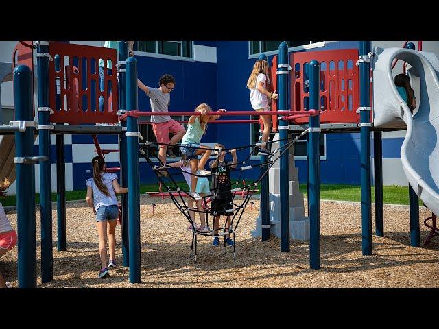 Funnel Climber™ Net - PlayBooster® - Landscape Structures