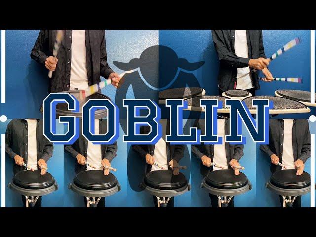 Goblin - Drumline Cadence | Split Screen Performance
