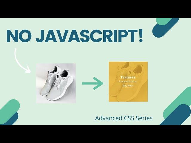 AWESOME Image Overlay Hover Effect JUST HTML & CSS | CSS Tutorial | Advanced CSS Series