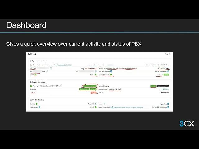 3CX Advanced 5: Basic Troubleshooting