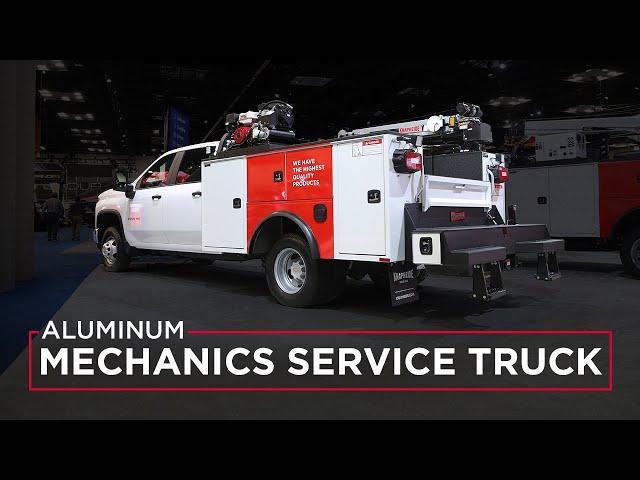 Knapheide Aluminum Mechanics Service Truck