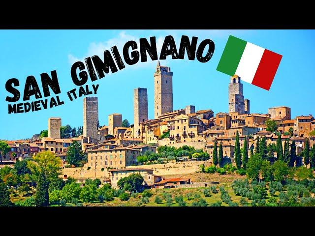 SAN GIMIGNANO, ITALY  Medieval Towers and Best Gelato in Italy?!