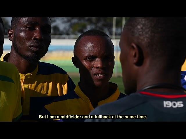 Gatete, a portrait of an amputee footballer